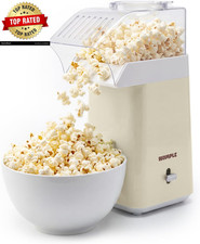 14-Cup Electric Popcorn Popper, Oil-Free, 1200W - Includes Measuring Cup
