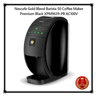 Cafetière Nescafé Gold Blend Barista 50 Premium Noir XPM9639-PB AC100V Japon - Photo 1/2