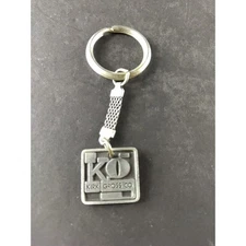 K G Kirk Gross Co Pewter Keychain
