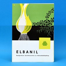 Elbanil VEB Fahlberg-List Magdeburg 1965 Prospekt Werbung 225