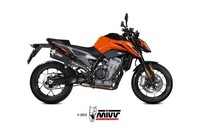 Endrohr Mivv Delta Race Schwarz KTM 790 Duke 2023 2024 2025
