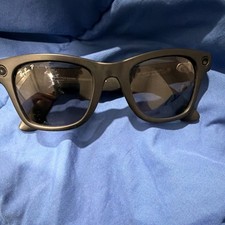 Ray-Ban Wayfarer Men's Polarized Black Plastic Sunglasses with Brown Case