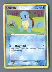 Squirtle 82/112 EX FireRed & LeafGreen Common Pokemon Card