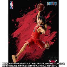 S.H. Figuarts ONE PIECE NBA Monkey D. Luffy Chicago Bulls Ver. Presale 