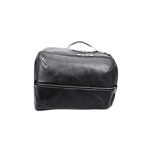 McKlein U Series Englewood Laptop Backpack Black Leather (18895) - Imagen 2 de 8