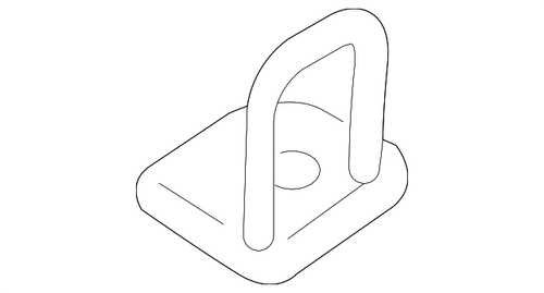Genuine BMW Sill Plate Hook 51-47-7-322-199 - Picture 1 of 2