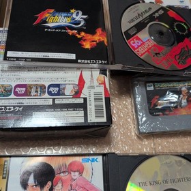 The King of Fighters KOF '95-'97 Sega Saturn Soft Set Game Collection
