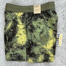 Nike Dri-Fit Training Shorts Mens Size Medium Green Black Camo 5" FZ0740-386