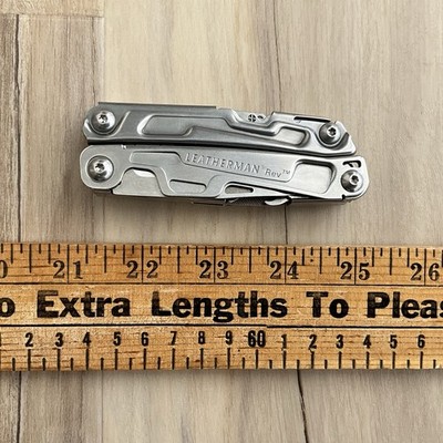 Leatherman Rev Multi Tool W Belt Clip Date Code 0920 (Sept 2020) Good Condition