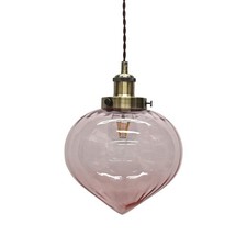Modern Glass Easy Fit Ceiling Lightshade Pendant Shade