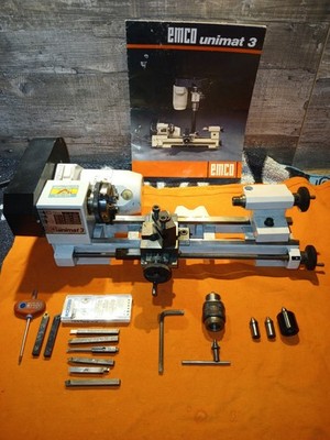 Emco unimat 3 - Orginal ZUBEHÖR/ACCESORIES - Drehmaschine Lathe.