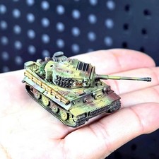 1/144 WWII German Panzer VI Tiger I Heavy Tank New Version Finished Vehicles