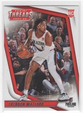 #97 Trendon Watford 2021-22 Chronicles Threads RC Portland Trail Blazers