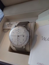 Junghans Max Bill Chronoscope 40mm Automatic Men's Watch 3