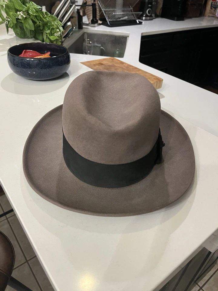 Vintage Templeform By Stylepark Men’s Fedora Hat - New York - Size 7 - Image 2 of 4