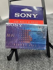 Sony HF 90 High Fidelity Blank Audio Cassette Normal Bias Min Tapes New Sealed