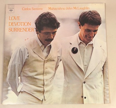 Carlos Santana, John McLaughlin, Love Devotion, Surrender Record VG+