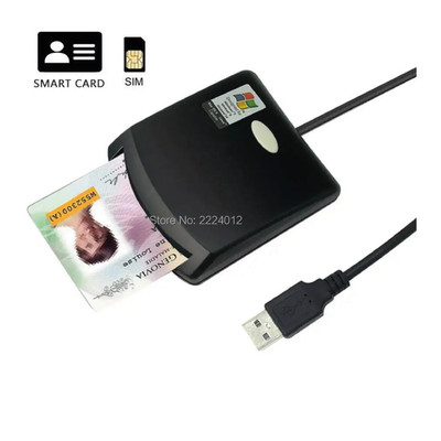 USB eID EMV/SIM Chipkartenleser - Programmierer + Treiber & Karten