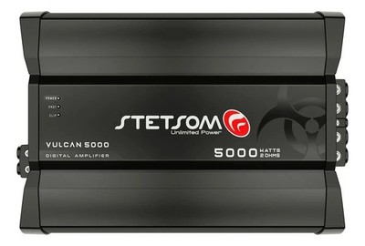 Stetsom Vulcan 5000 2 Ohms Digital Amplifier Car Audio Vulcan 5000W