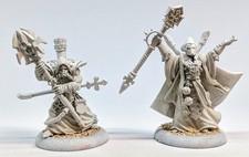 Warmachine Grand Scrutator Severius & The High Reclaimer (classic) *Metal*