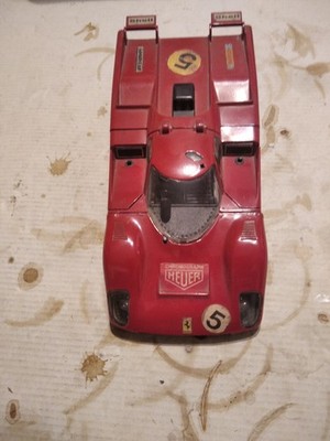 EDISON TOYS SHOCK LINE - FERRARI 512 M 1/20 - METALL - UNGEPRÜFT - 70er Jahre