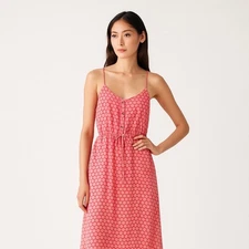 JUICY COUTURE Silk STARFLOWER MEDALLION FLORAL Print GISELE Blogger MAXI Dress S