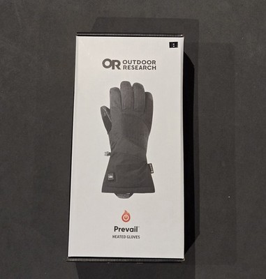 Outdoor Research Prevail Heated Gloves Size Medium BRAND NEW