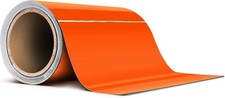 Orange Gloss Air-Release Adhesive Vinyl Pinstripe Tape Roll 4 Size: 4  x 20ft