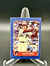 1986 Fleer Classic Miniatures #94 Mike Schmidt