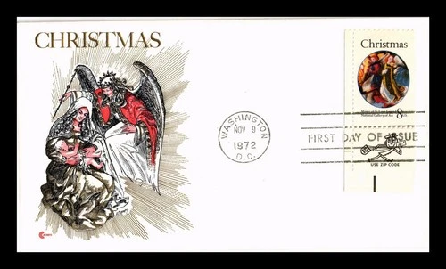 DR JIM STAMPS US COVER CHRISTMAS MASTER OF ST LUCY LEGEND MR ZIP FDC COVER CRAFT