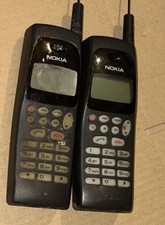 Rare Nokia 909 - NHX-2LD - Retro 1990s 2G Mobile Phones - 2 Units for parts