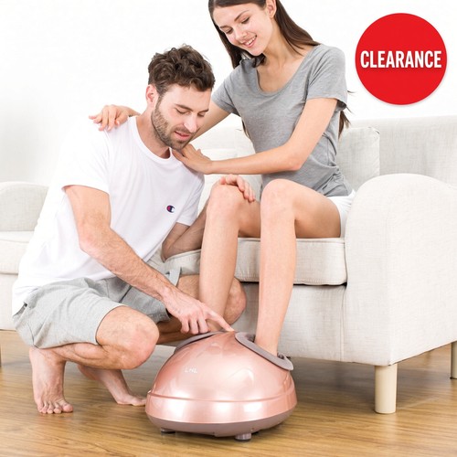 Electric Foot Massager with Heat, Shiatsu Deep Kneading, Air Compression Gifts