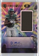 2020 Panini Illusions First Impressions Memorabilia 40/199 Denzel Mims Auto 0i1b