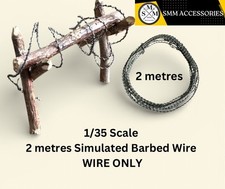 2m 1/35 WW1/WW2 Simulated Barbed Wire Model Diorama Accessory #BW2(Wire Only)
