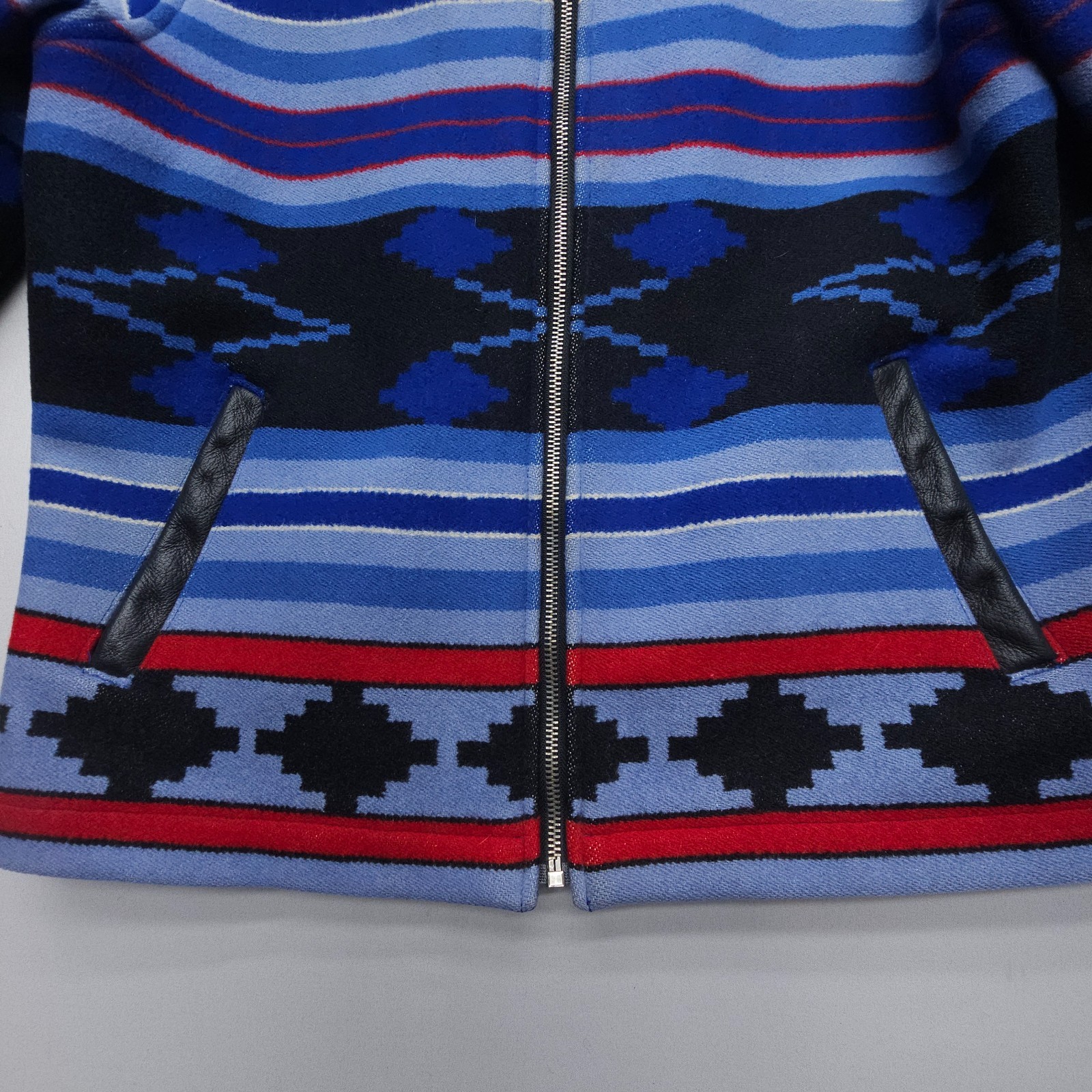 Vintage Pendleton Aztec Wool Western Bomber Size … - image 6