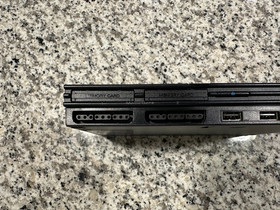 Sony Playstation PS2 Slim Console with OEM Cables. Tested. Works Great. Clean