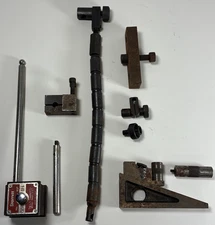 Starret FOR PARTS Lot - 657 Flex-O-Post Magnetic Base 246 Planer & Shaper Gage