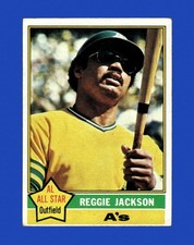 1976 Topps Set-Break #500 Reggie Jackson VG-VGEX *GMCARDS*