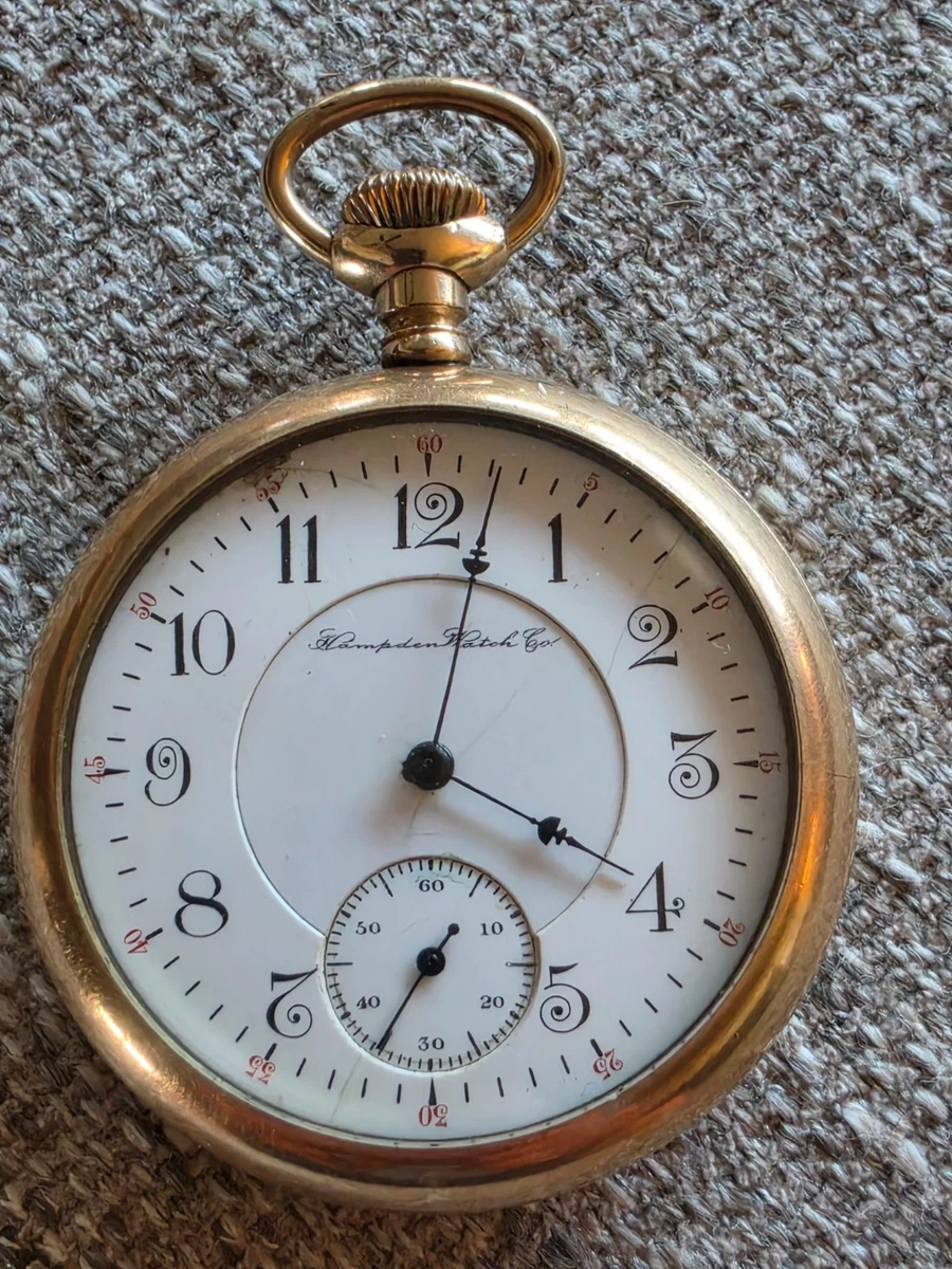 Hampden Mechanical (Manual) Pocket Watch Pocket Watches with