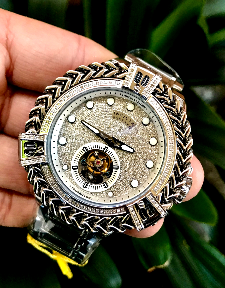 Invicta Bolt New Hercules Men's 32869 Tourbillon 2.87ctw Diamond