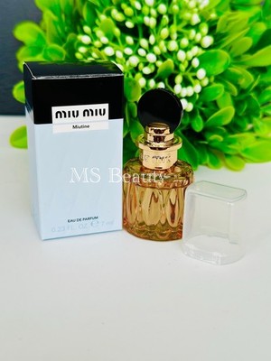Miu Miu Miutine Perfume Mini 7ml/0.23 oz. New Released 2025