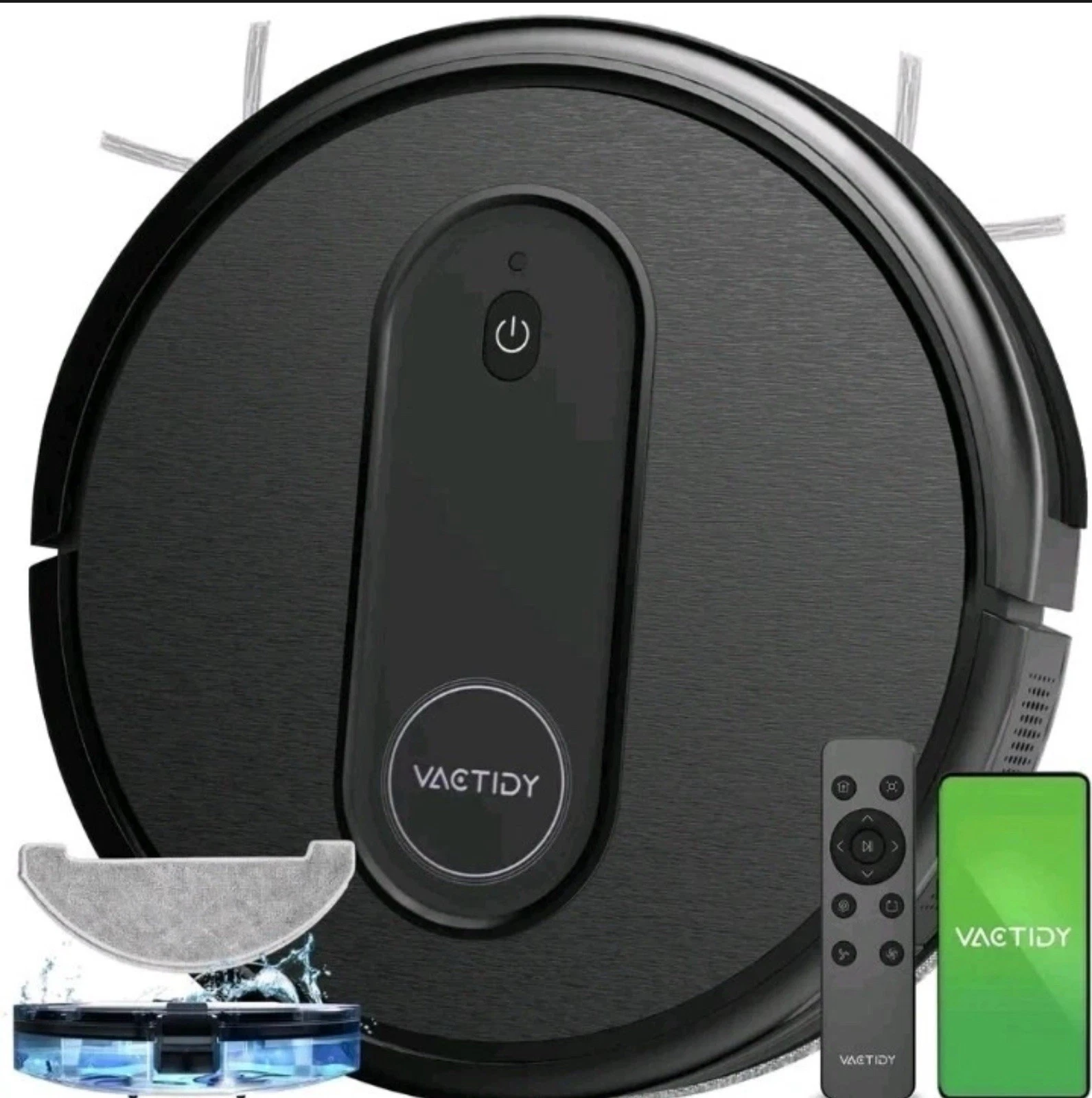 Vactidy Nimble T7 Robot Vacuum and Mop Combo, WiFi/App/Alexa/Siri Control,...