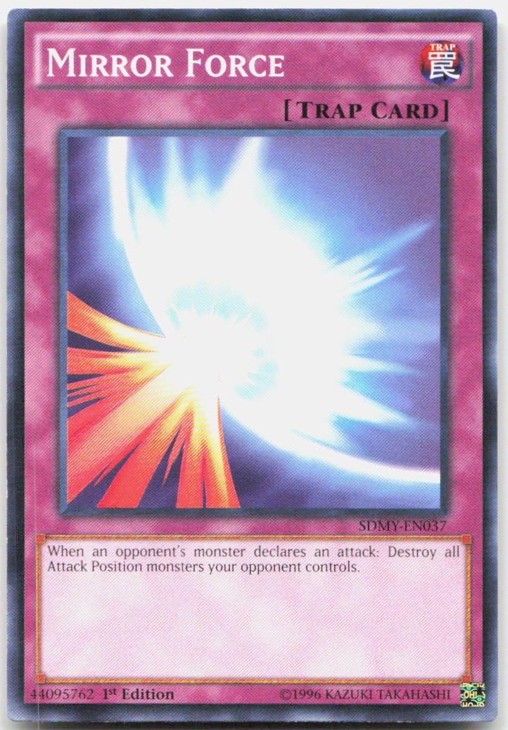 Mirror Force SDMY-EN037 Common Structure Deck: Yugi Muto Yu-Gi-Oh 1st Edition NM