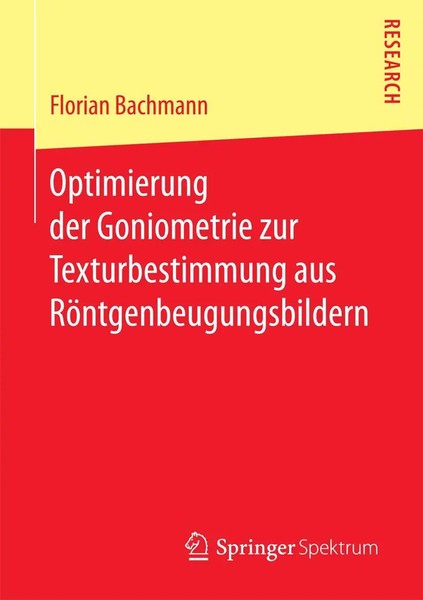 Florian Bachmann | Optimierung Der Goniometrie Zur Texturbestimmung Aus...-image
