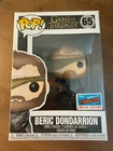 Funko Pop! Game of Thrones Beric Dondarrion #65 NYCC 2018 Real Sticker