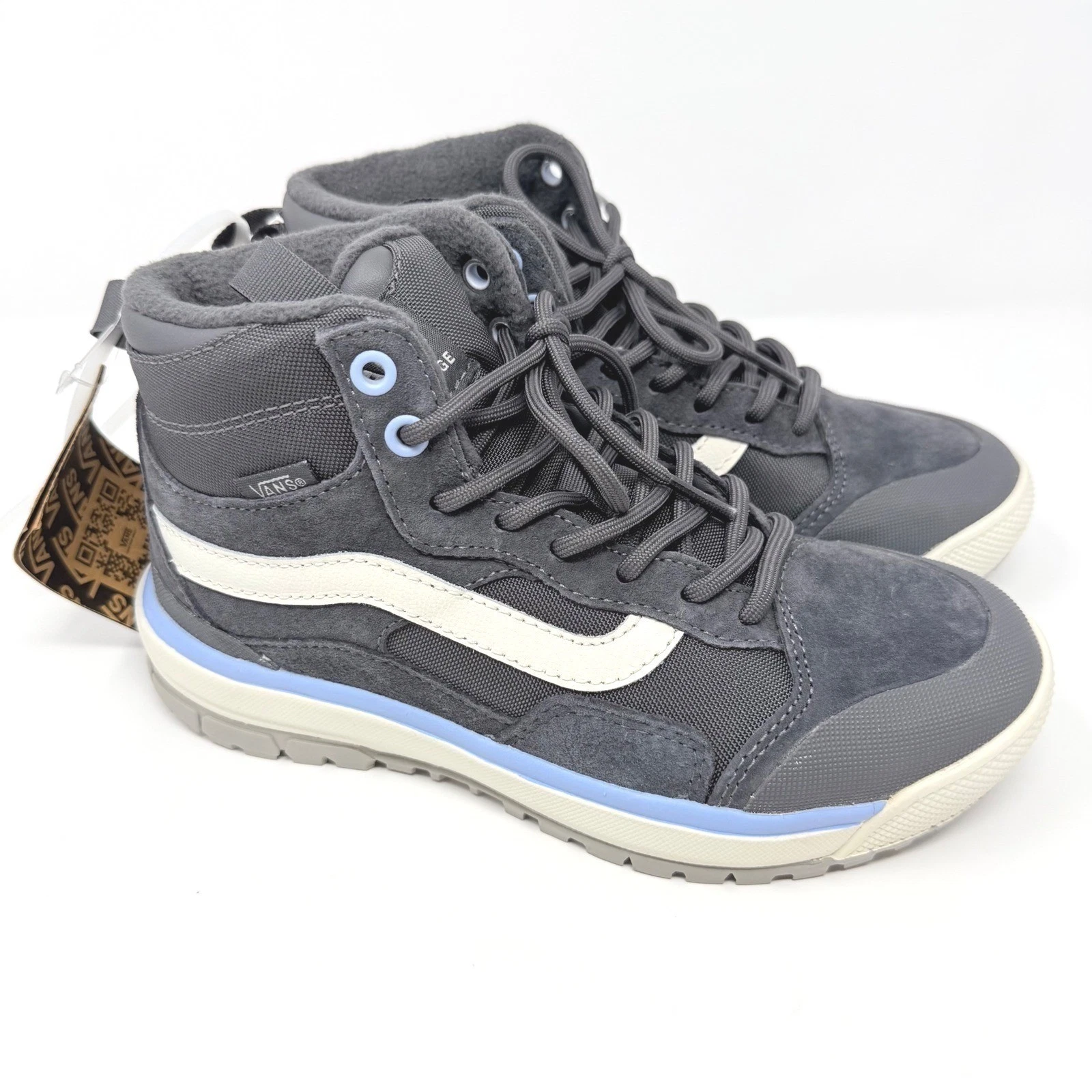 Vans UltraRange EXO Hi MTE-1 Gray Blue Winter Boots Mens 4 Womens 5.5 NEW
