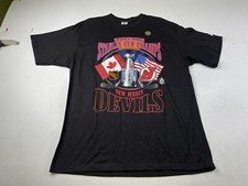 NWOT Vintage Starter 1995 New Jersey Devils Stanley Cup Champions T Shirt Men XL