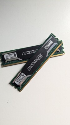 Crucial Ballistix Sport 8GB DDR3 1600 (two 4GB RAM)