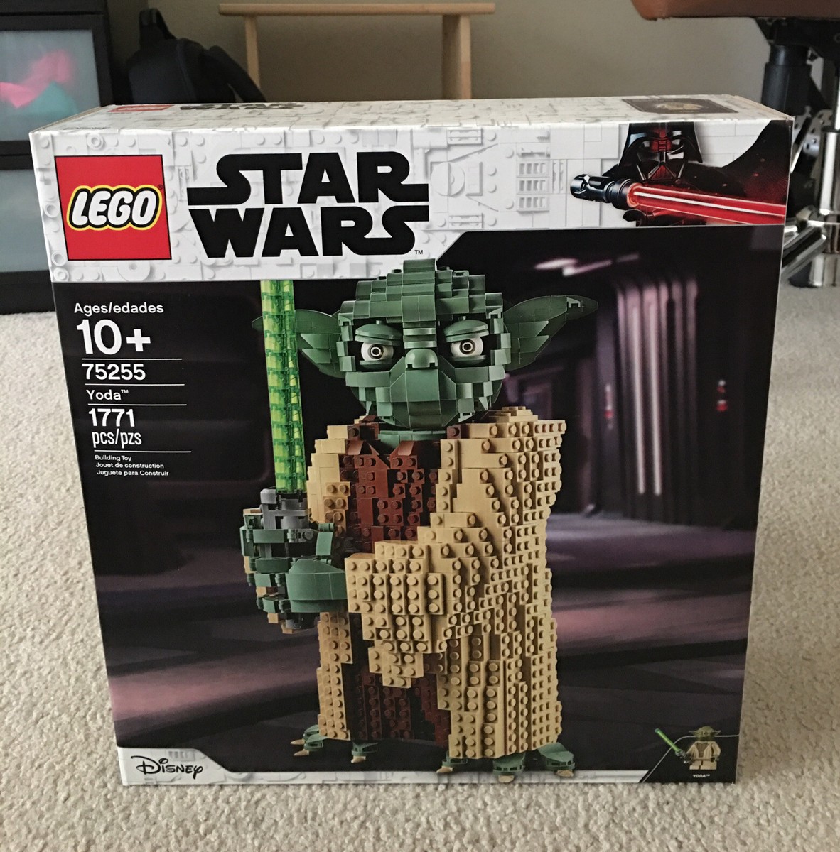 LEGO Star Wars Attack of the Clones Yoda 75255 Yoda 1771 Pcs