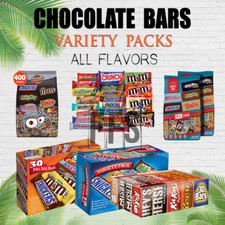 Chocolate Bars Snickers Twix Kitkat M&Ms Mars...